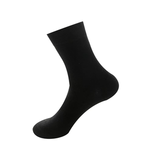 Cotton <b>Polyester</b> Spandex Eco-Friendly Quick Dry Breathable Comfortable Ankle Length Formal High Quality Custom Men's <b>Socks</b> - Product Image 1