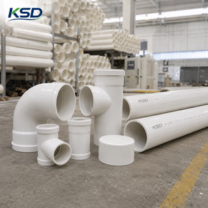 Tubería de Drenaje de UPVC de Gran Diámetro con Pared Corrugada de Alta Resistencia, Certificada por ISO CE, Sistema de Drenaje Subterráneo - Product Image 5
