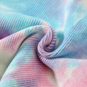 Wholesale <b>Tie</b> Dye Double Layers Ribbed Winter Knit Slouchy Stripe Camouflage Cotton Beanie for Adults 2026 Beach - Product Image 6