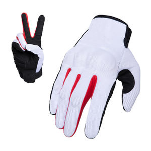 Gants de moto respirants à doigts complets personnalisés pour la conduite en extérieur, les sports, la protection, la course de motocross, les gants de moto pour hommes, équipement de moto - Product Image 1