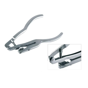 Pinzas perforadoras dentales premium de acero inoxidable para dique de goma, herramienta de aislamiento endodóntico, instrumentos quirúrgicos reutilizables - Product Image 1