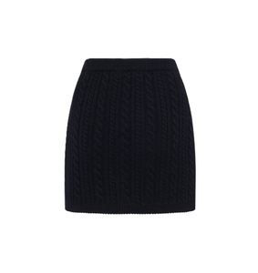 Jupe courte en tricot pour femme de qualité supérieure, confortable, en coton, décontractée, mode estivale pour femme, personnalisable - Product Image 1