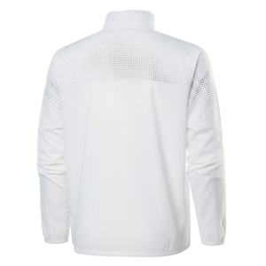 เสื้อแจ็คเก็ตกันลมมีฮู้ดลำลองสำหรับผู้ชายสีทึบดีไซน์น้ำหนักเบา - Product Image 3