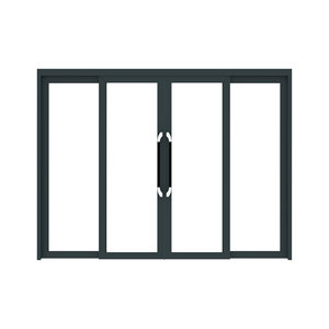 Sistema de Puerta Corredera y Batiente de Aluminio de Lujo 6063 T5 con Mecanismo Híbrido, Sin Barreras, Máximo Espacio de Apertura, Perfiles de Aluminio Fravi - Product Image 6