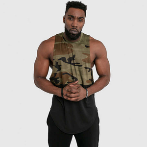 Men's <b>Plus</b> <b>Size</b> Breathable Tank <b>Top</b> Loose Sleeveless Quick Dry Vest Polyester Sports Outdoor Fitness Gym Vests Made in Pakistan - Product Image 4