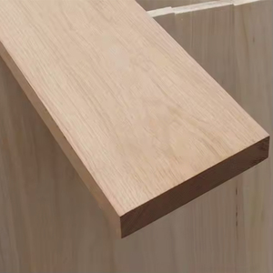 Vente d'usine : Parquet en bois massif d'acajou rouge et blanc multicouche naturel européen de 3/4'' d'épaisseur - Product Image 3
