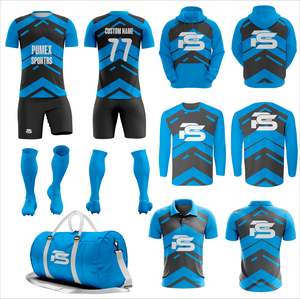OEM Custom Unisex Football Kit | Professional Soccer Shirts & Uniforms Short Sleeve Breathable Lightweight for Teams - Product Image 1