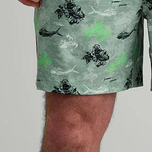 Pantalones Cortos de Playa Casuales de Lona con Estampado de Pantalla, Cintura Media, Último Modelo, Logotipo Personalizado, 100% Poliéster, Transpirables, MOQ Bajo, Antibacterianos - Product Image 4