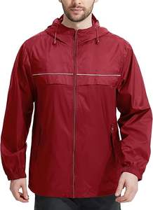 เสื้อแจ็คเก็ตกันลมสำหรับผู้ชายแบบขายส่ง ดีไซน์เนอร์ แบรนด์ดัง สำหรับฤดูหนาว ใส่กลางแจ้ง คอตั้ง สไตล์วินเทจ น้ำหนักเบา กันน้ำ ใส่ลำลอง - Product Image 3