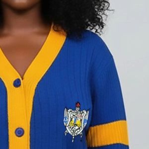 Cardigan en tricot rayé pour femme, élégant, boutonné sur le devant, à manches longues, décontracté, tendance, pull chaud superposé à ouverture frontale - Product Image 5