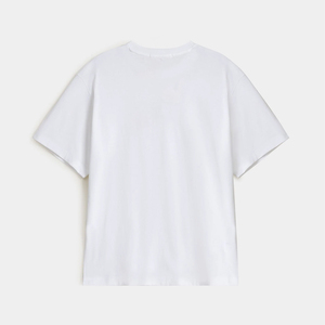 T-shirt décontracté pour homme de haute qualité, coupe classique, col rond, 100% coton respirant, tissu en toile 200g, logo sur le devant, sans impression - Product Image 6
