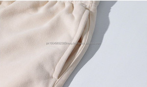 กางเกงขาสั้นผ้าฝ้ายผสมสำหรับผู้ชายกางเกงขาสั้นสำหรับวิ่งของผู้ชายกางเกงขาสั้นผ้าเฟรนช์เทอร์รี่ปักโลโก้ได้ตามต้องการสำหรับฤดูร้อน - Product Image 2