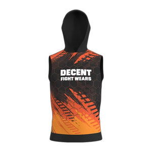 Boxing Sleeveless Hoodie Lightweight and Durable Hooded Sweatshirt Designed for Boxing Enthusiasts Gym <b>Athletes</b> - Product Image 1