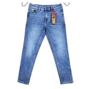 Jeans Casuales Góticos de Invierno para Hombre 2026, de Alta Calidad, Corte Regular, 98% Algodón, 2% Elastano, Denim Sólido Lavado a la Piedra, Lavables, con Botones TM - Product Image 4