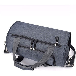 Sac de sport et de voyage unisexe en toile vintage, grande capacité, extensible, durable, à bandoulière, faible MOQ - Product Image 3
