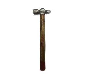 Marteau à tête polie à pointe croisée, manche en bois, haute dureté, pour rivetage, menuiserie, quincaillerie, outils de charpenterie et de tôlerie - Product Image 1
