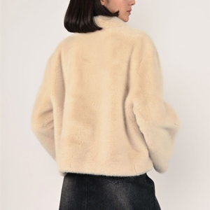 Abrigo de lana sintética Sherpa para mujer, transpirable, cálido, de felpa, informal, con capucha, cierre de cremallera, chaqueta para la nieve, cómoda, con cierre de botones - Product Image 2