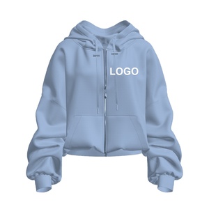 Polaire sur Double Côtés Zipper Hoodies Sweats Hiver Mode Surdimensionné Hommes Vêtements Casual En Plein Air Personnalisé Hoodies Vente - Product Image 6