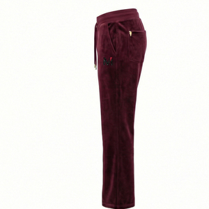 ชุดวอร์มกำมะหยี่แบบมีซิปพร้อมโลโก้สั่งทำได้ สำหรับทั้งชายและหญิง แห้งเร็ว ระบายอากาศดี สไตล์ลำลอง ดีไซน์เนอร์ สตรีทแวร์ สหรัฐอเมริกา ยุโรป Maluza - Product Image 4