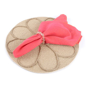 Placemat <b>Paper</b> Raffia Placemat Luxury Kitchen Decoration Beaded Placemats Table Mat Dinning Table Restaurant and Hotel Design - Product Image 3