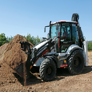 Chargeuse compacte sur chenilles Hidromek 62T robuste, moteur diesel, mouvement sur chenilles, moment de charge élevé pour travaux de construction et de voirie - Product Image 5