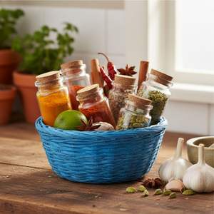 Cesta de Ratán Artesanal para Especias - Product Image 6