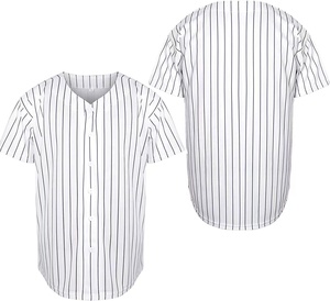 Maillot de baseball unisexe gris à manches courtes, boutonné, anti-humidité, couleur unie, coupe classique, toutes saisons - Product Image 4