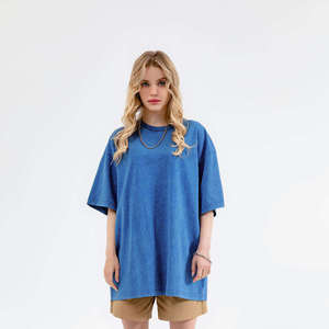 <b>Blank</b> 100% Cotton Street Wear Oversized Drop Shoulder T-Shirt for Men Custom High Quality Eco-Friendly 240g Heavy <b>Weight</b> - Product Image 6