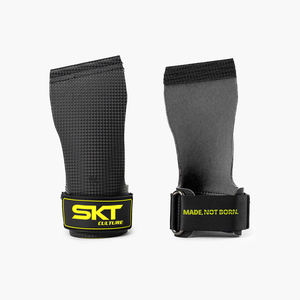 Empuñaduras de mano de gimnasia Crossfit personalizadas, Protector de Palma sin agujeros, goma antideslizante, sin dedos Protector de dedos, barras de gimnasio sin tiza - Product Image 3