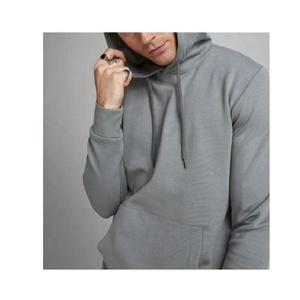 Pull à capuche personnalisé de haute qualité pour hommes Sweatshirts Impression bouffante Logo de broderie Grande taille Anti-rétrécissement tricoté en gros - Product Image 5