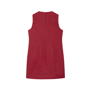 Minivestido estampado para mujer, vestido de línea A con mangas abullonadas - Product Image 5