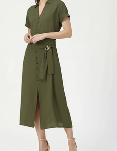 Vestido de Mujer OEM ODM Fabricante de Ropa de Vietnam Ropa de Mujer Etiqueta Personalizada Tela Personalizada Ropa al por Mayor - Product Image 1