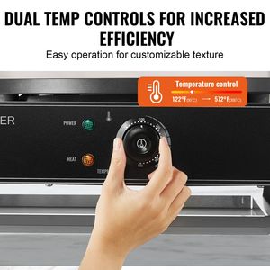 Macchina per crêpe e frittelle a doppia testa 3400 da 16 pollici - Product Image 3