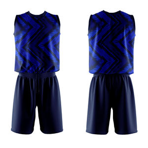 Uniforme de Voleibol Profesional de la Mejor Calidad, Marca del Proveedor, Etiqueta Personalizada, 100% Poliéster, Ligero, Sin Mangas, Cintura Elástica, Conjunto para Hombre - Product Image 3