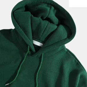 เสื้อฮู้ดดี้ผู้ชายคุณภาพสูงแบบใหม่ สำหรับใส่ลำลอง ระบายอากาศได้ดี น้ำหนักเบา สีพื้น ย้อมสีได้ตามสั่ง คุณภาพสูง - Product Image 2