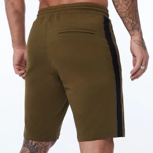 Pantalones Cortos Deportivos para Hombre, Talla Grande, Cintura Alta, Cierre de Cremallera, Mezcla de Poliéster/Algodón, Impermeables, de Secado Rápido, Transpirables, Casuales, para Fitness y Entrenamiento - Product Image 3