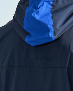 Chaqueta cortavientos de nailon para hombre, ligera, impermeable, estilo urbano, con logotipo personalizado del fabricante OEM premium. - Product Image 5