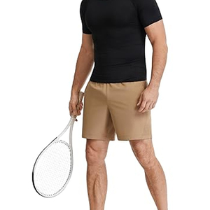 Pantalones Cortos de Verano para Hombre, de Algodón, Cintura Elástica, Lisos, Cómodos, Casuales, con Estampado Personalizado, Proveedor OEM, Venta al Por Mayor - Product Image 6