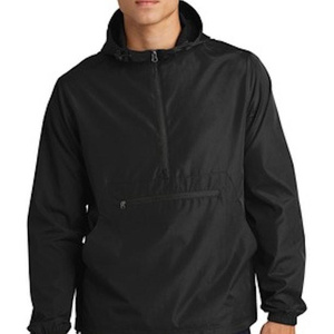 Chaqueta Urbana con Capucha Ecológica para Hombre, Chaqueta Cortavientos Ligera Personalizada para Invierno, Moda Urbana - Product Image 4
