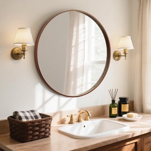 Miroir mural décoratif élégant, miroir moderne pour la maison, salon, chambre et hôtel, au meilleur prix - Product Image 2