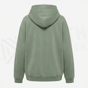 Sweat à capuche léger pour femme, 100% Original Acid Wash, à manches longues, motif uni, pour la saison hivernale - Product Image 2