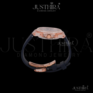 Montre mécanique pour homme en moissanite de qualité supérieure, style business tendance, étanche, en acier inoxydable, édition limitée - Product Image 3