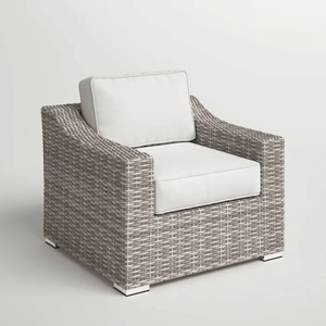 Chaise de jardin entièrement assemblée avec des coussins confortables pour votre terrasse - Product Image 3