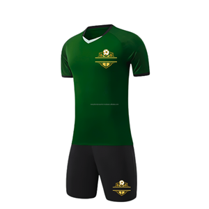 Tenue d'entraînement de football économique, maillot et short sublimés, kit d'équipe abordable, vente en gros - Product Image 3