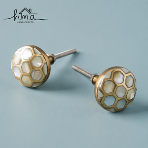 Handcrafted Solid Brass Floral Cabinet <b>Knob</b> Gold Finish Decorative Drawer Pull Wardrobe <b>Door</b> Handle Vintage Furniture Hardware - Product Image 3
