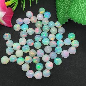 Ópalo Etíope Natural, Corte Ovalado, Ópalo de Fuego Welo, Cambio de Color Blanco, Gema Suelta para Joyería, Venta al Por Mayor - Product Image 3