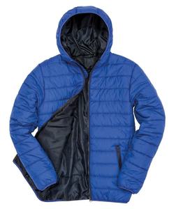 Bubble <b>Mens</b> Bomber <b>Jacket</b> Lightweight Padded Puffer Quilted Hooded Winter Warm Full Zip Coats Waterproof Breathable Eco-Friendly - Product Image 1