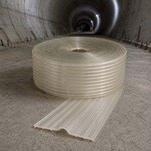 30 Days Delivery Time Sofuco KN92 Virgin High-grade Transparent <b>PVC</b> Waterstop for Pumping Stations Hydraulic Concrete - Product Image 4