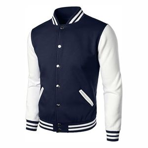 Chaqueta Varsity de Lona para Hombre con Cuello Alto, Precio Razonable, Última Moda, Calidad Premium, Chaqueta de Invierno, Diseños Únicos de Tendencia - Product Image 3