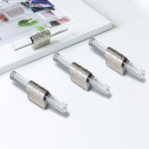 Tirador de Barra Moderno de Lujo en Aleación de Zinc y Acrílico, Estilo T-Bar Contemporáneo para Cajones de Gabinetes, Cómodas, Dormitorios, Cocinas, Comedores y Baños - Product Image 1